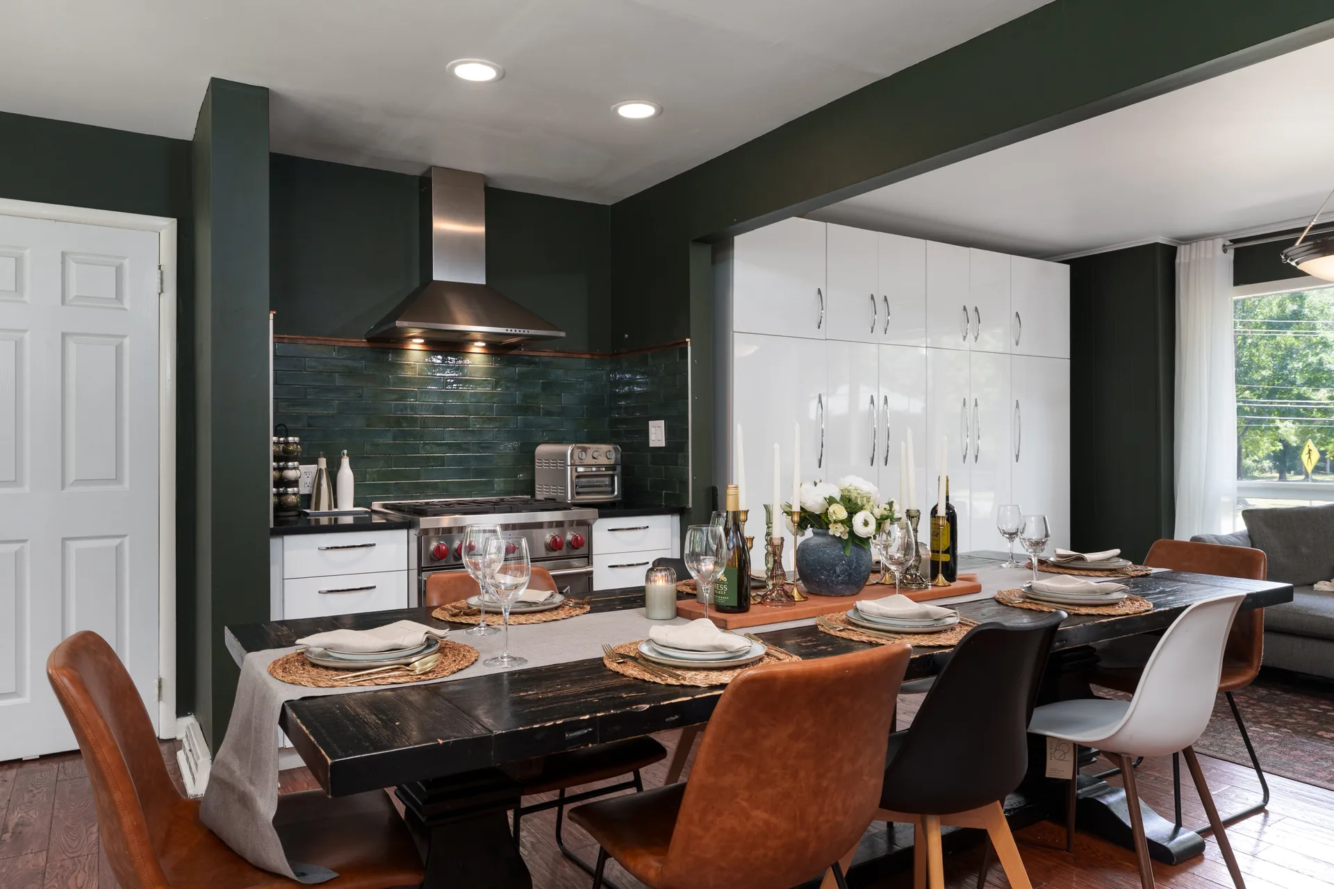 Interior and Kitchen of Heart & Home Princeton Retreat, a 3-bedroom vacation rental near Princeton University